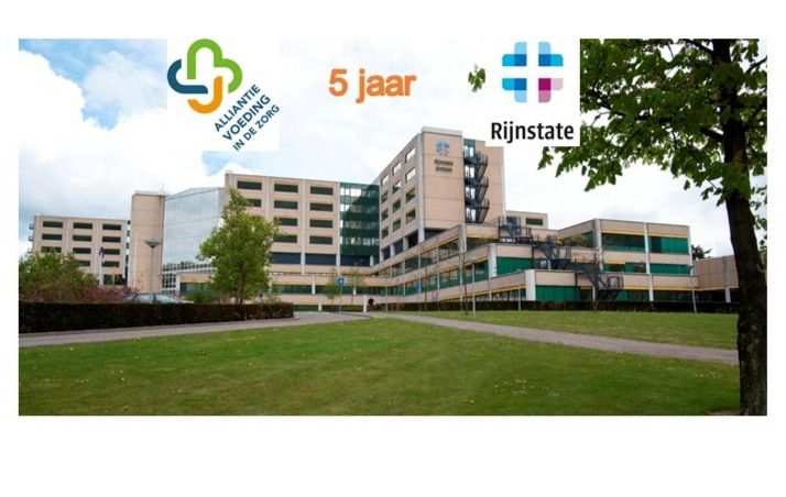 Rijnstate vijf jaar kernpartner van Alliantie Voeding in de Zorg