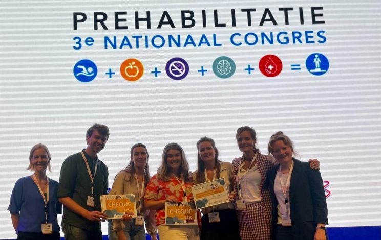 Prehabilitatie darmkankerpatiënten wint prijs op nationaal congres