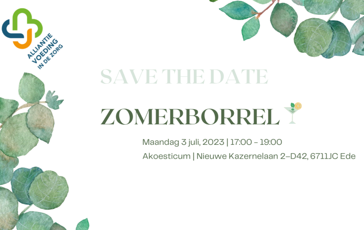Zomerborrel – Save the date